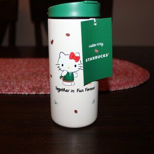 Starbuck 2025 Hello Kitty Limited Edition Christmas Tumbler